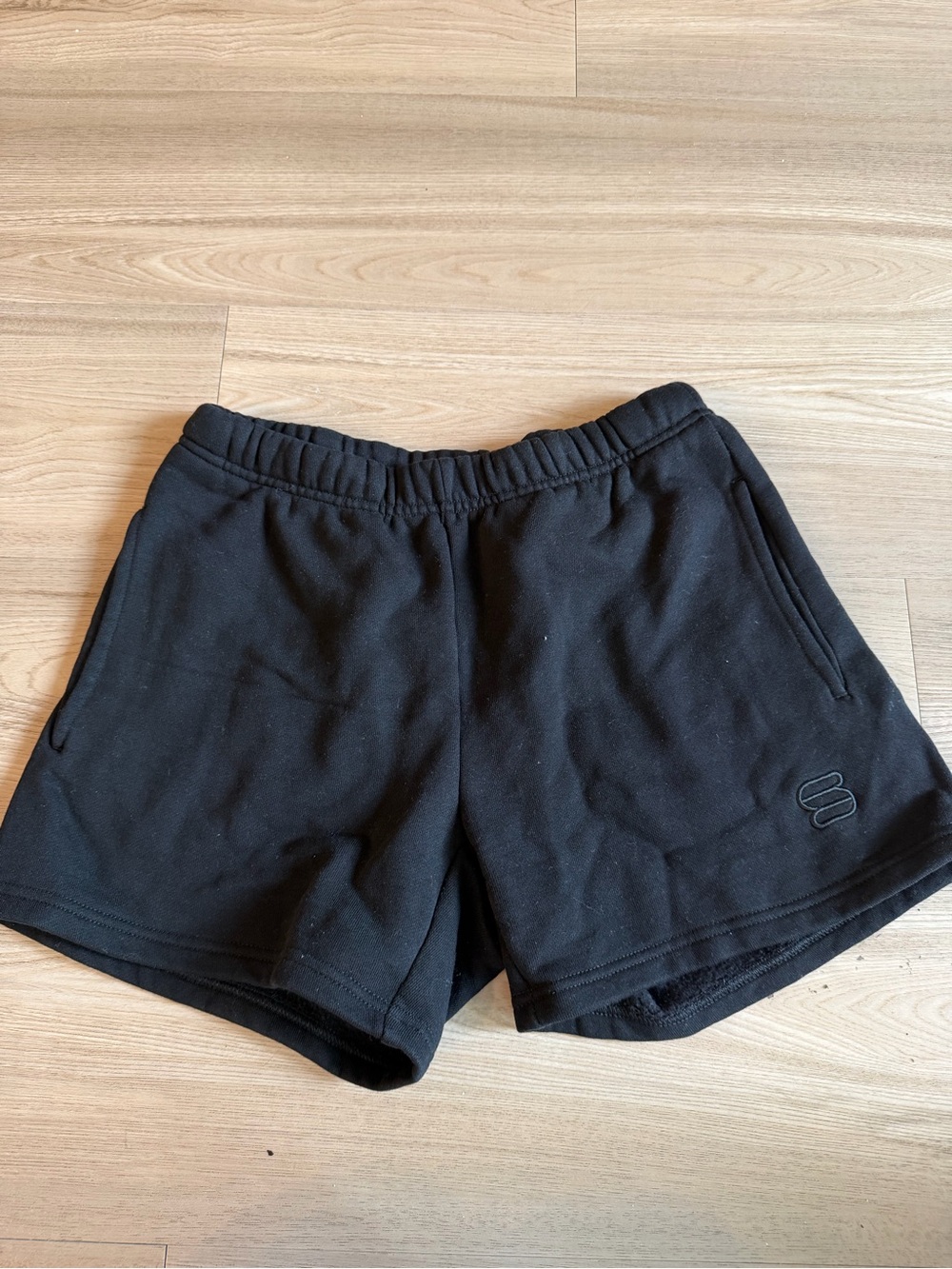 Aritzia Black Athletic Sweat Shorts
